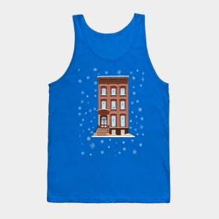 Hanukkah Decorated Brownstone Home Tank Top